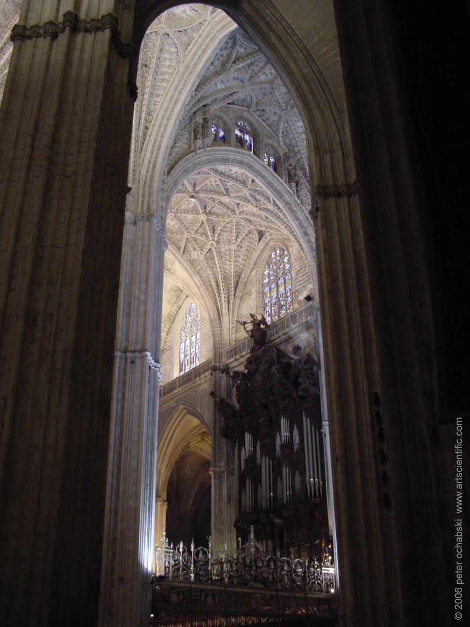 cathedral vaulted arches