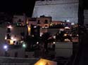 Old Ibiza town by night